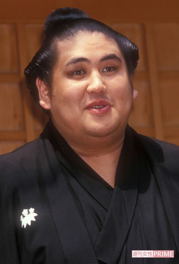 平成12年に大関に昇進した雅山（現・二子山親方）