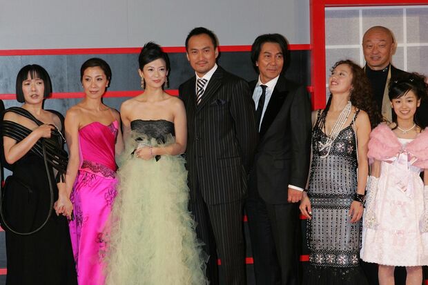 映画『SAYURI』（’05年）のワールドプレミアではチャン・ツィイーを堂々とエスコートした渡辺謙