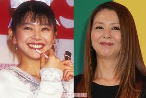 小泉今日子（左：1987年、右：2014年）