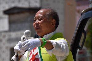 23年ぶりに復党し、自民党から比例代表候補として出馬している鈴木宗男氏（本人のブログより）