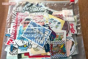 編集者Aが収集しているシール　撮影／編集部