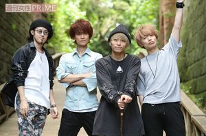 Thinking Dogs（左から）わちゅ〜、Jun、大輝、TSUBASA