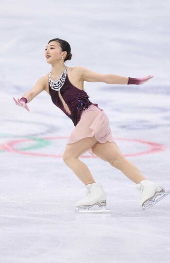 銀メダルを獲得した坂本花織選手（撮影／JMPA）