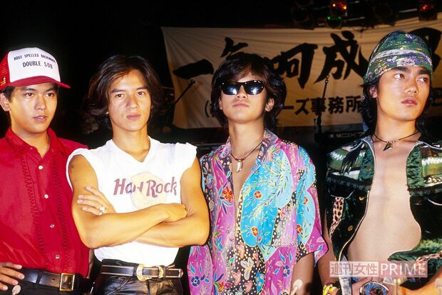 デビュー当時のキャッチフレーズは“ジャニーズ事務所のおちこぼれ”という男闘呼組。事務所内では異色のグループだった