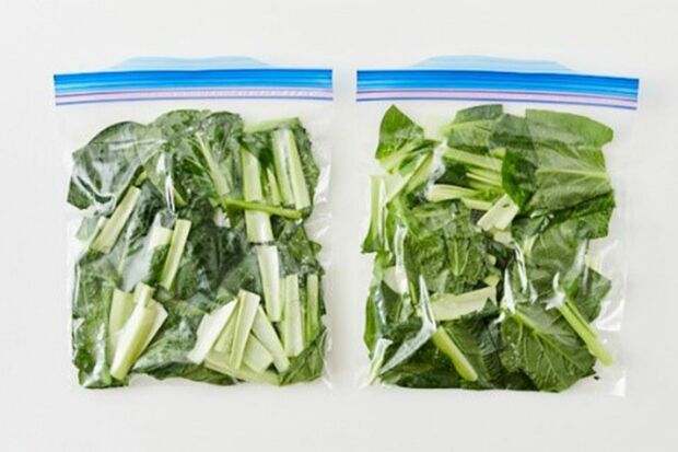 小松菜/保存期間〔2週間〕（写真提供／ニチレイフーズ）