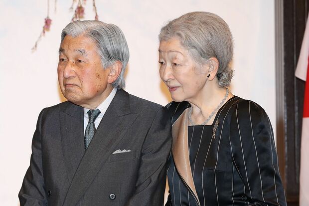 静岡県ではスペイン国王夫妻を案内された（4月7日）。国際親善の活動も“最終局面”に