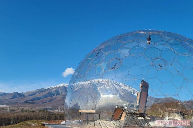 抜群の景色の『ペットの里』