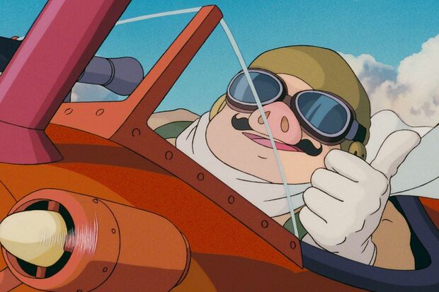 ポルコ・ロッソ（作品画像はスタジオジブリのHPより）