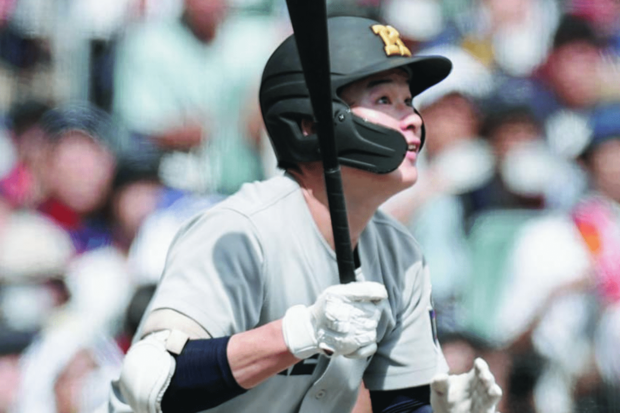 プレッシャーもあるはずのトップバッター。甘いマスクに秘めたるパワーは無限大!