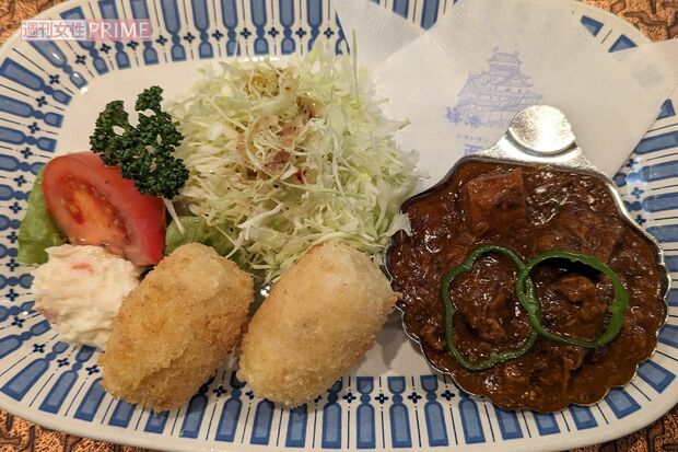 人気洋食店「西洋軒」の人気メニュー「タンシチュー」　撮影／編集部