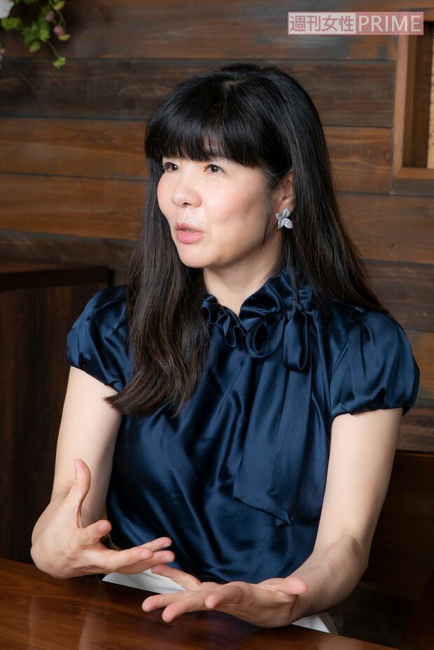 岡本純子さん　撮影／矢島泰輔