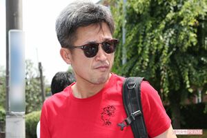 '17年と'20年にカズを直撃取材。記者をイジるなど対応はキングだ