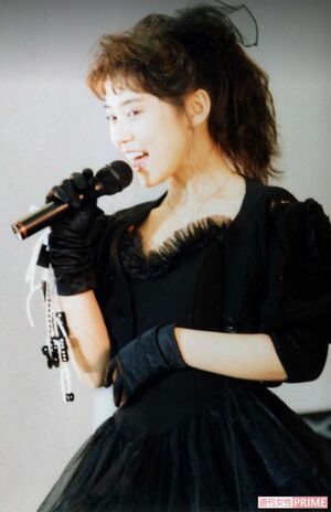 『スケバン刑事』で人気が爆上がりしたころの大西結花。まさに“手の届かないアイドル”そのものだった