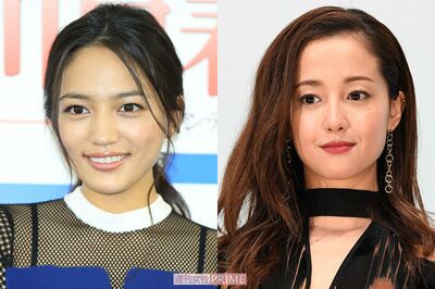 （左から）川口春奈、沢尻エリカ