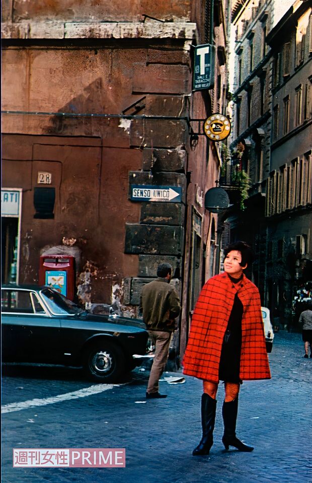 伝説のモデル・ツイッギー並みの抜群のスタイル!