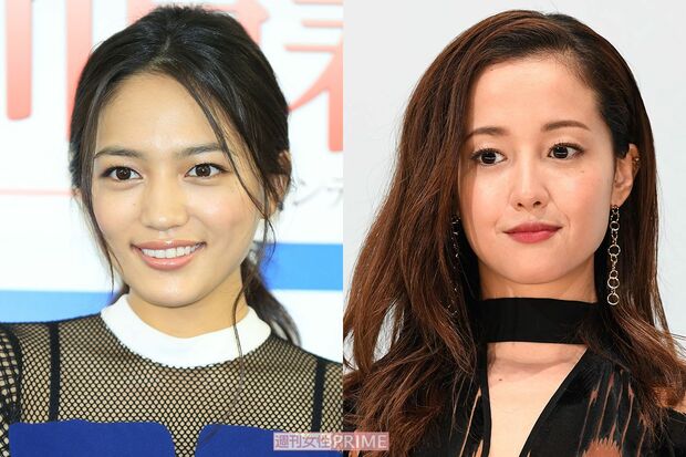 （左から）川口春奈、沢尻エリカ