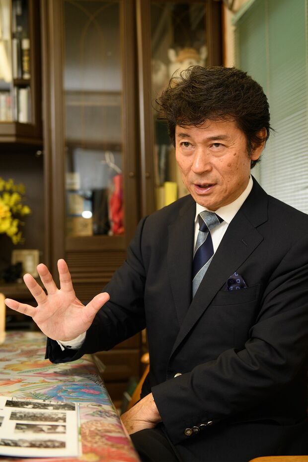 最新鋭の身体測定装置によると、身体年齢39歳。元・空中ブランコのフライヤーの経歴は伊達じゃない　撮影／渡邉智裕