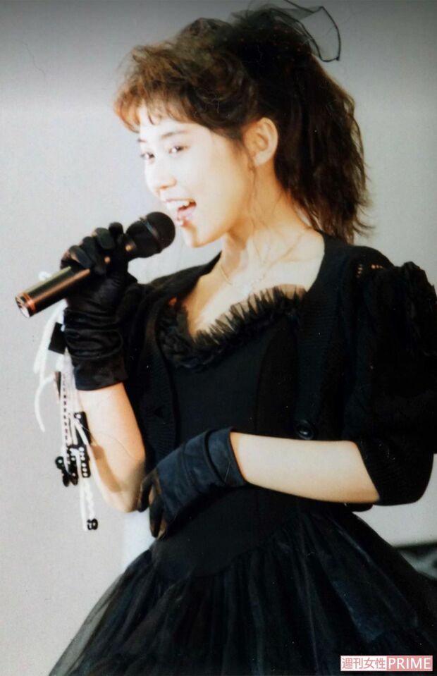 『スケバン刑事』で人気が爆上がりしたころの大西結花。まさに“手の届かないアイドル”そのものだった