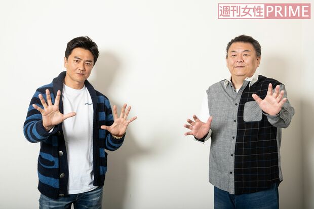 （左から）原田龍二、貴闘力