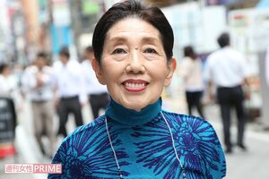 フリーアナウンサー・リポーター　東海林のり子さん　撮影／坂本利幸