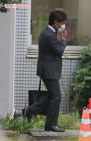 2025年4月、講演会会場を後にしたショーンK