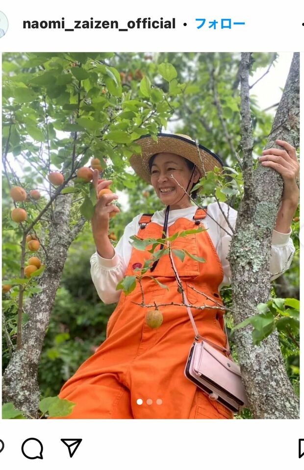 財前直見（公式Instagramより）