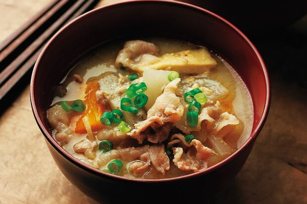 ［豚肩ロース肉］豚汁　撮影／合田昌弘