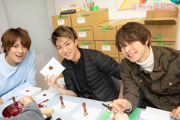 どんな反応があるか、楽しみ♪　撮影／矢島泰輔