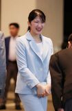 新潟県に到着された愛子さま