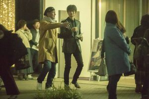 2019年3月、ドラマ『家売るオンナ』打ち上げに参加した仲村トオル