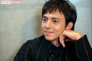 満島真之介　撮影／佐藤靖彦