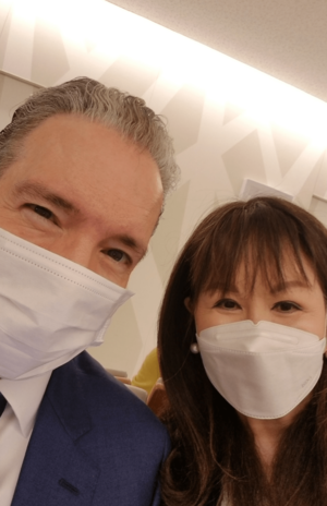 手術前検査時の京子スペクターさん