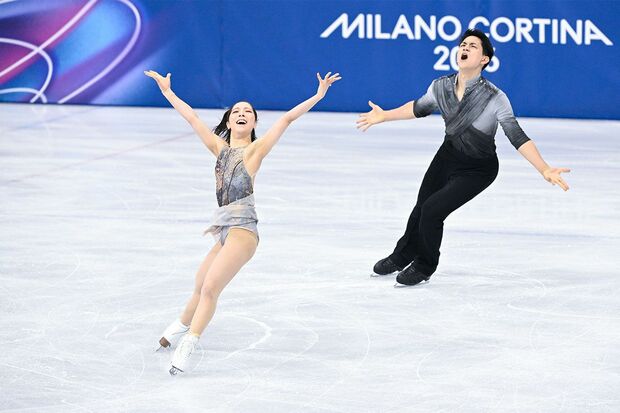 ミラノ・コルティナ五輪でのりくりゅうこと三浦璃来と木原龍一