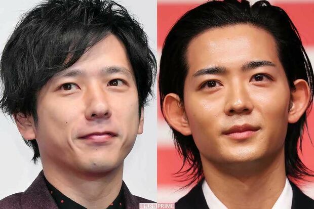 左から二宮和也、竜星涼