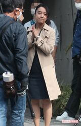 昨年10月に行われた『記憶捜査2』のロケ現場