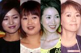 左から三田寛子、山瀬まみ、西村知美、浅田美代子