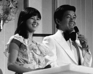 昭和56年から、坂本九さんと3代目の司会を務めた石野