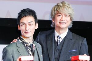 まるで本当の兄弟！　撮影／吉岡竜紀