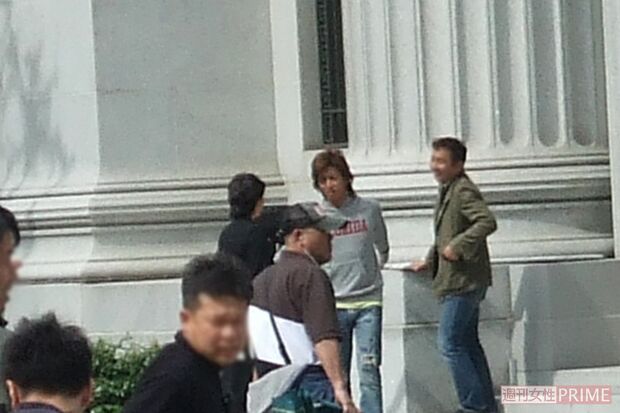 『HERO』撮影現場での木村拓哉