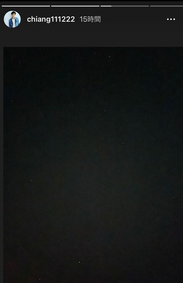 江宏傑がインスタにアップした“意味深投稿”