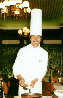 “親父”の店で働いた35歳当時