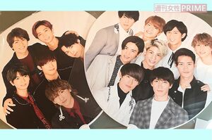 SixTONESとSnow Manのうちわ