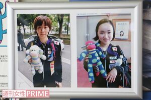 石川佳純や伊藤美誠以外にも、香川真司もおのくんの里親に！　撮影／齋藤周造