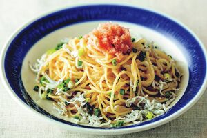 しらすの明太子パスタ