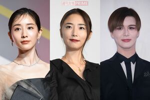 左から田中みな実、MEGUMI、Matt