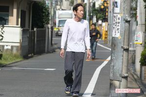 自宅の周辺をうろつく斎藤（'11年）