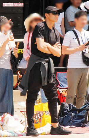 愛娘の運動会に参加した東山紀之(2017年)