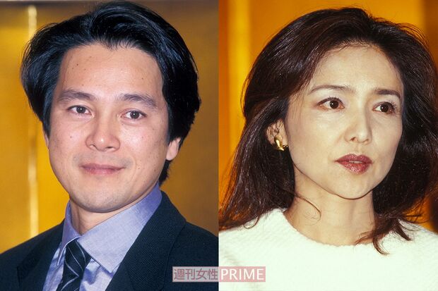 左から、国広富之、水沢アキ