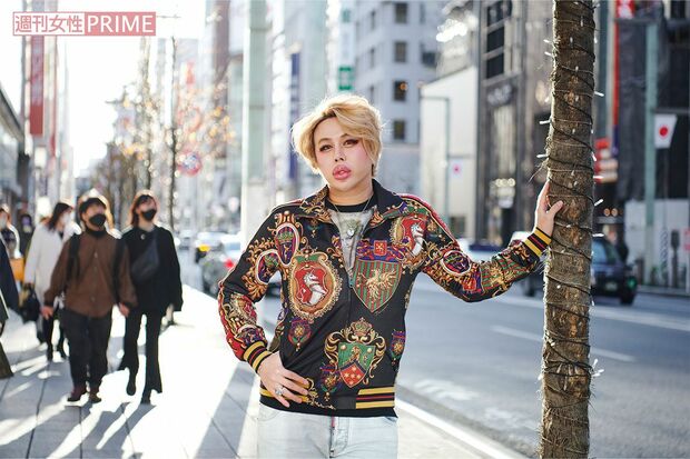 この日は銀座で撮影を決行。が、誰にも声をかけられず凹んだアレン