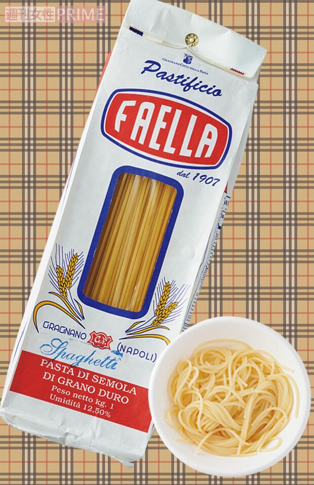 【市販パスタ第6位】PastaFAELLA　GRAGNANO1.8mm　撮影／山田智絵